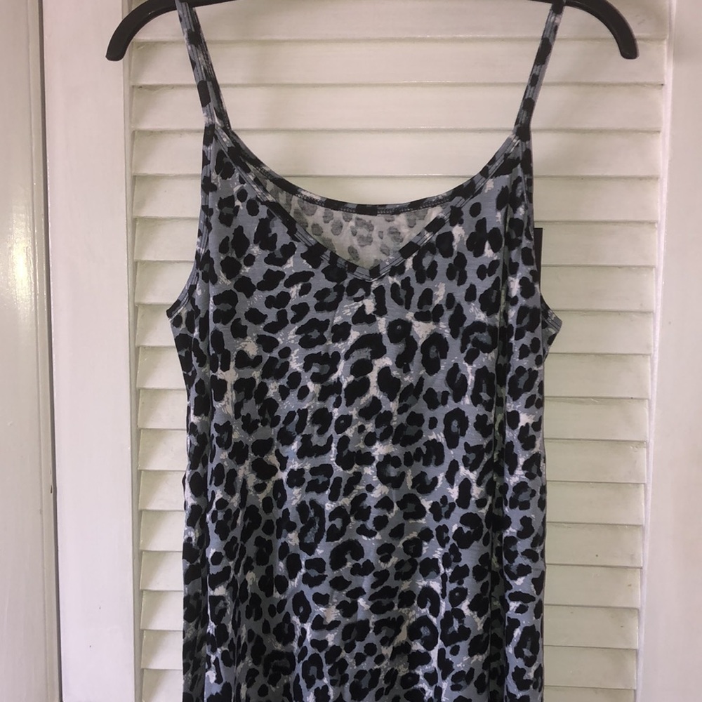 NWT- Leopard Print PLUS Reversible Cami/tank - Picture 4 of 4